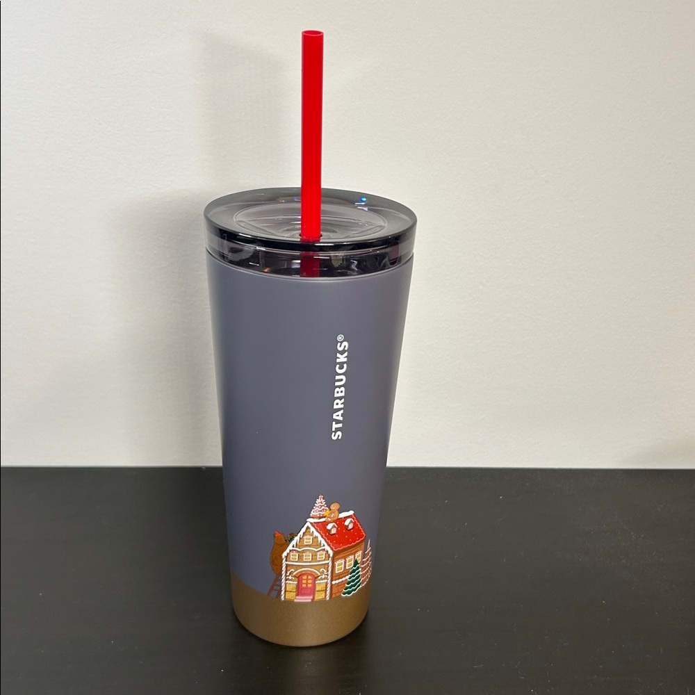 Starbucks 2025 Grey Holiday Gingerbread  Holiday